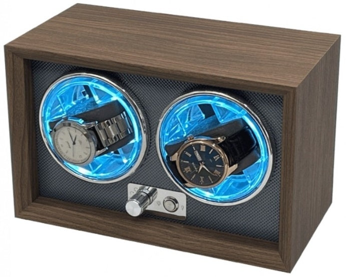 Watch Winder  2 watches - Carica Orologio (28x17x20cm)-0