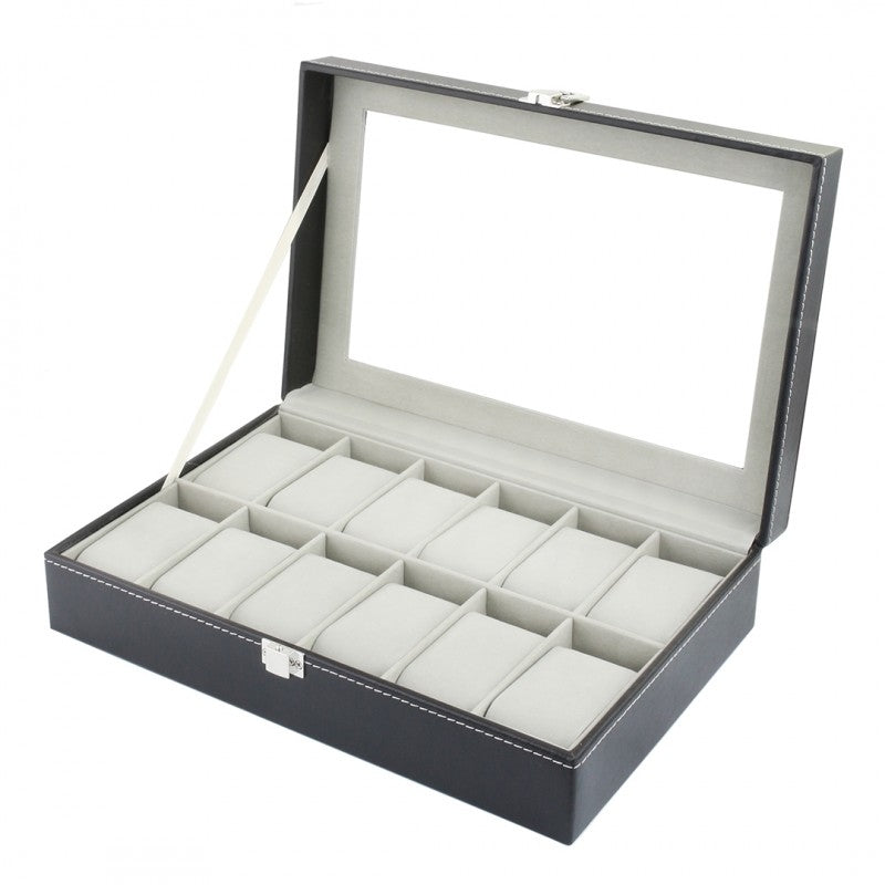 Cofanetto porta orologi / Watch case (31.5x21.5x11.5 cm)-0